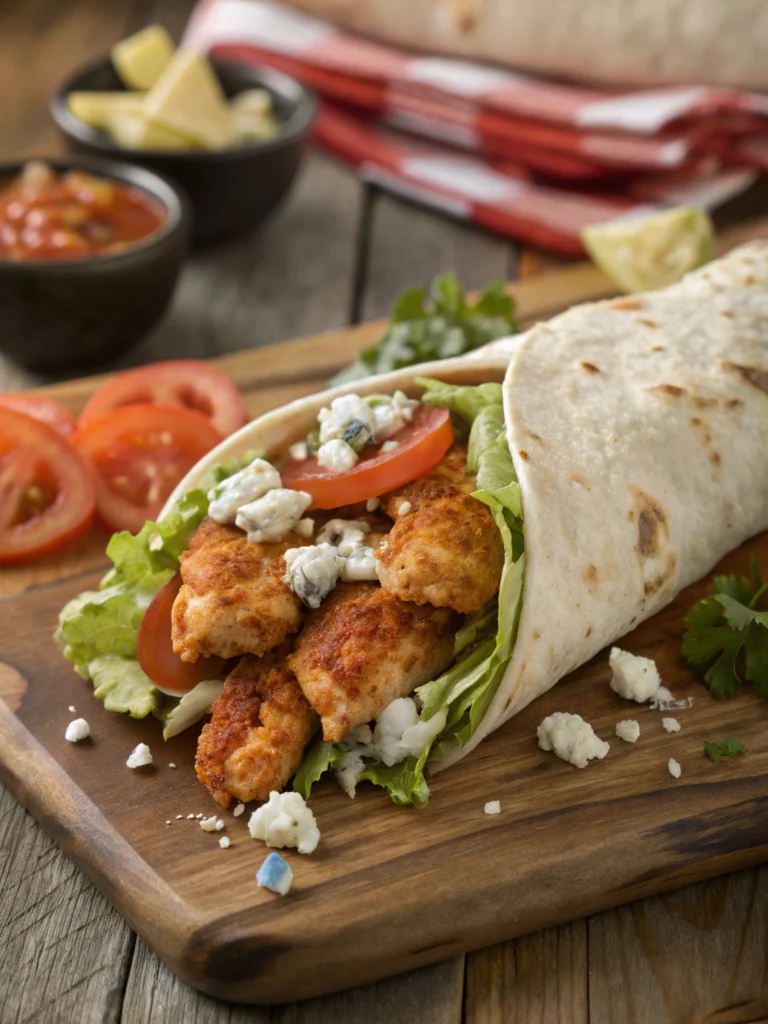 buffalo chicken wrap recipe