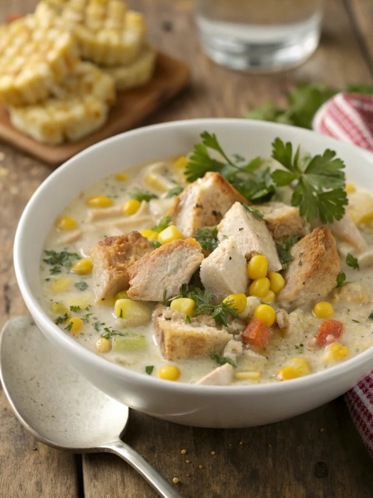 chicken corn chowder recipe