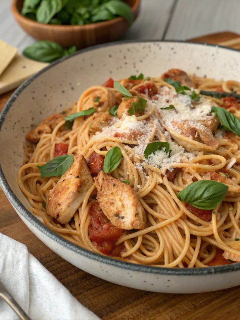 easy chicken spaghetti recipe