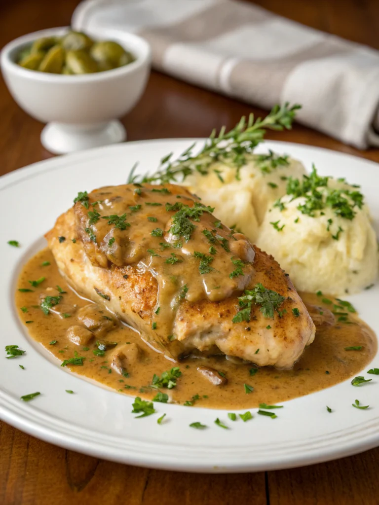 smothered chicken recipe